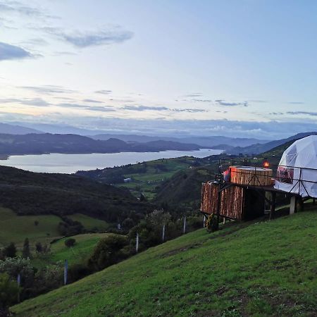 Glamping Guatavita Hills Hotell Eksteriør bilde