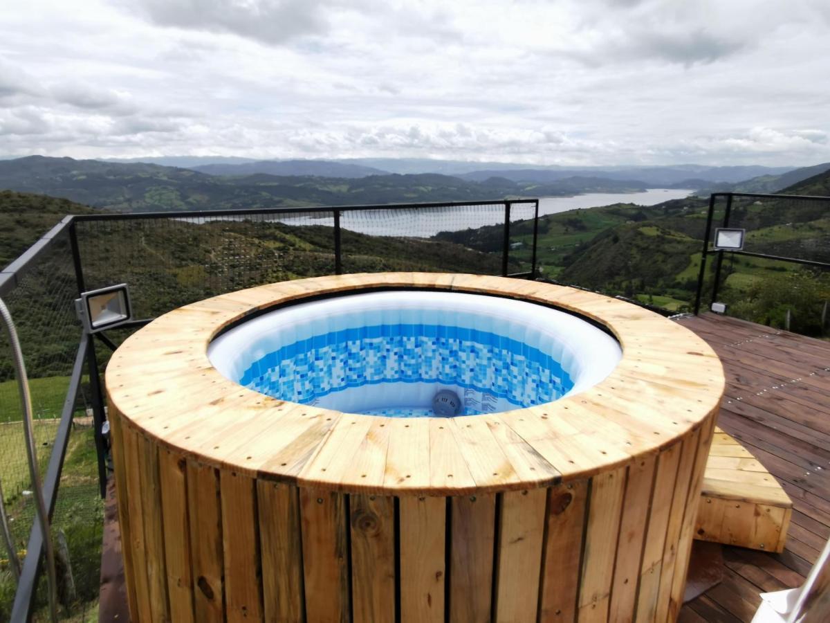 Glamping Guatavita Hills Hotell Eksteriør bilde