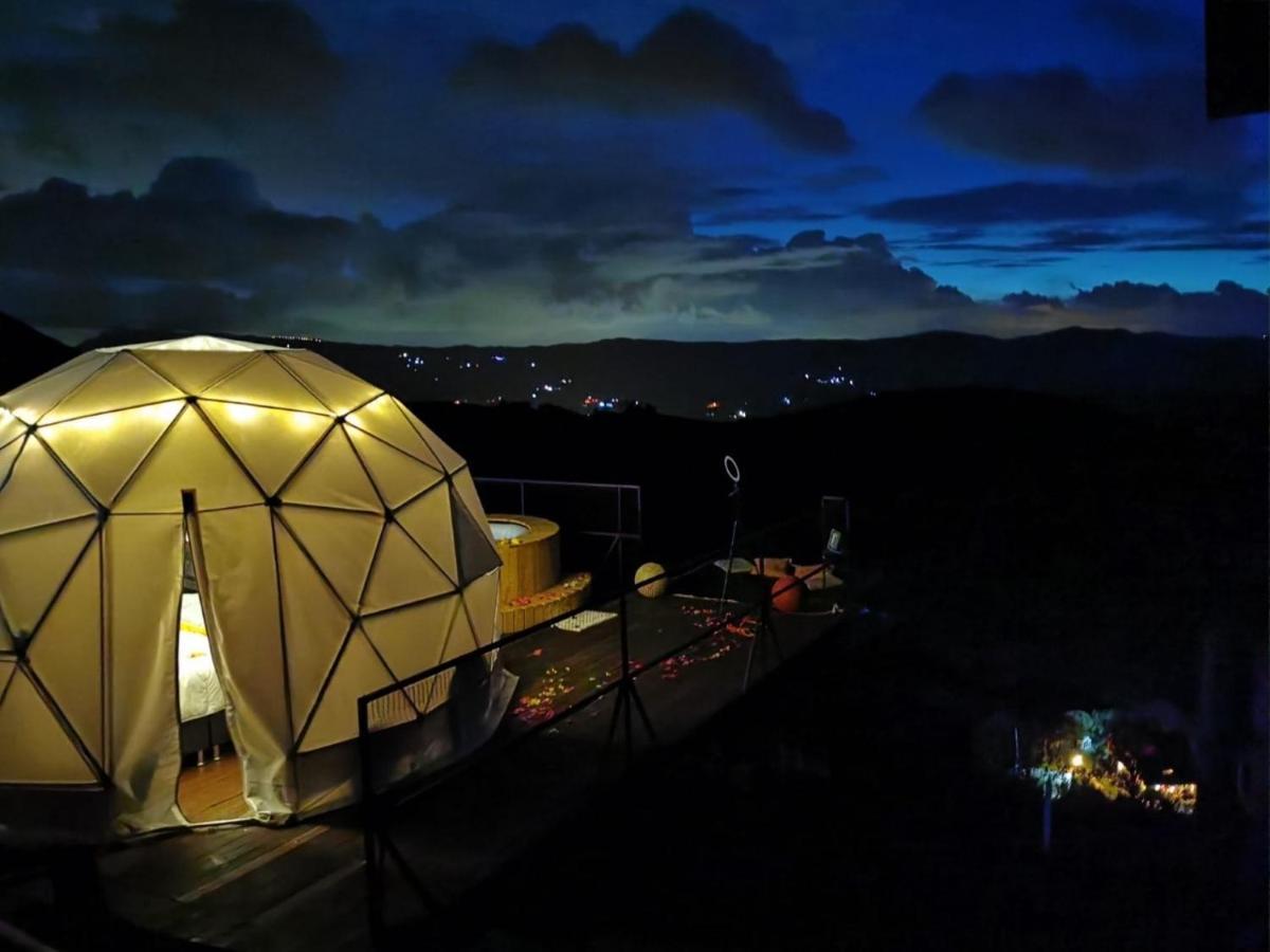 Glamping Guatavita Hills Hotell Eksteriør bilde