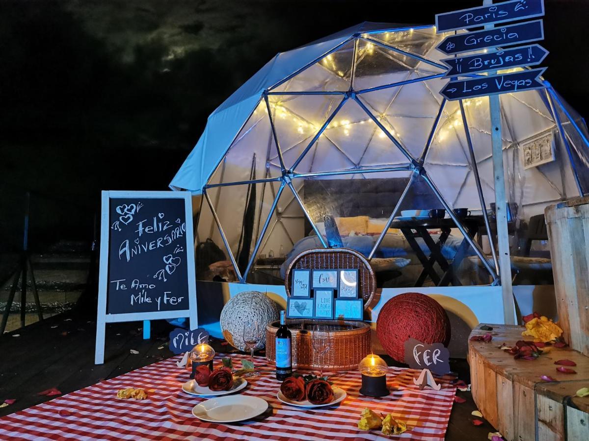 Glamping Guatavita Hills Hotell Eksteriør bilde