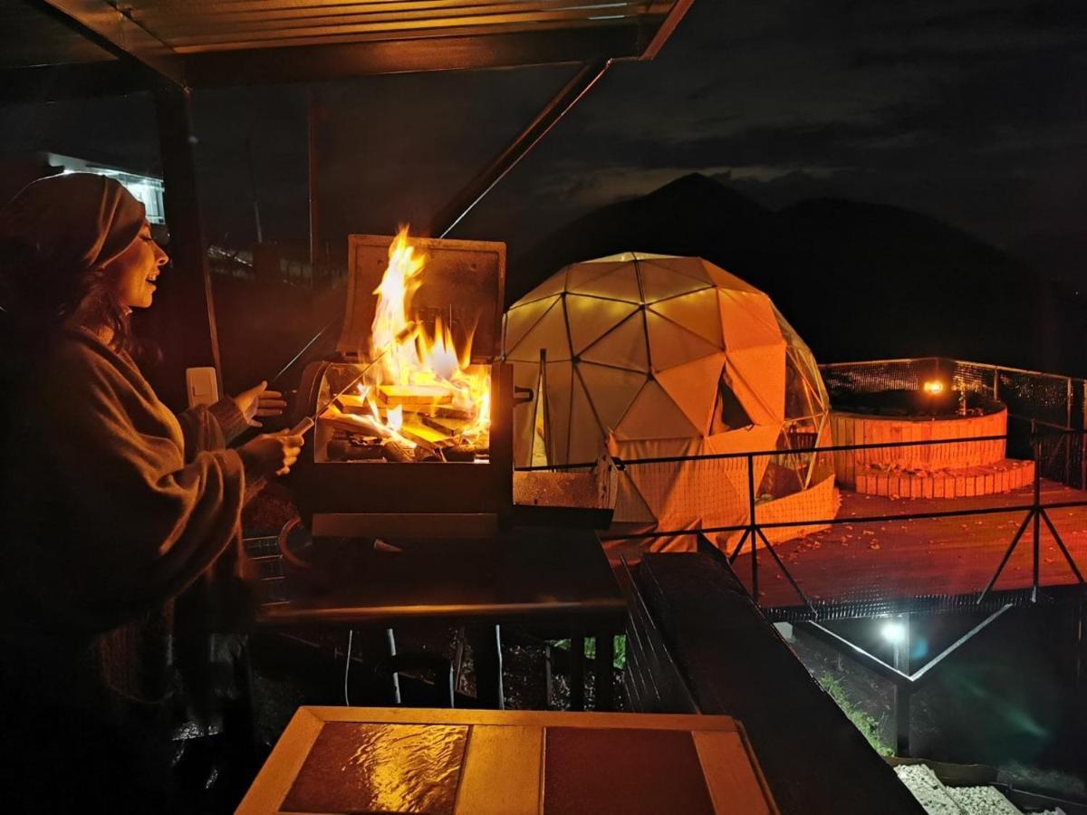 Glamping Guatavita Hills Hotell Eksteriør bilde