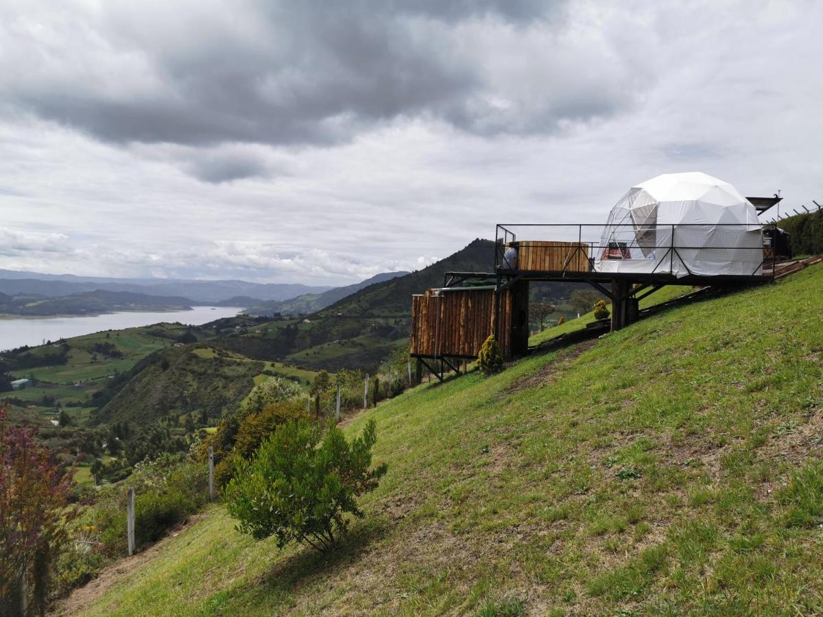 Glamping Guatavita Hills Hotell Eksteriør bilde